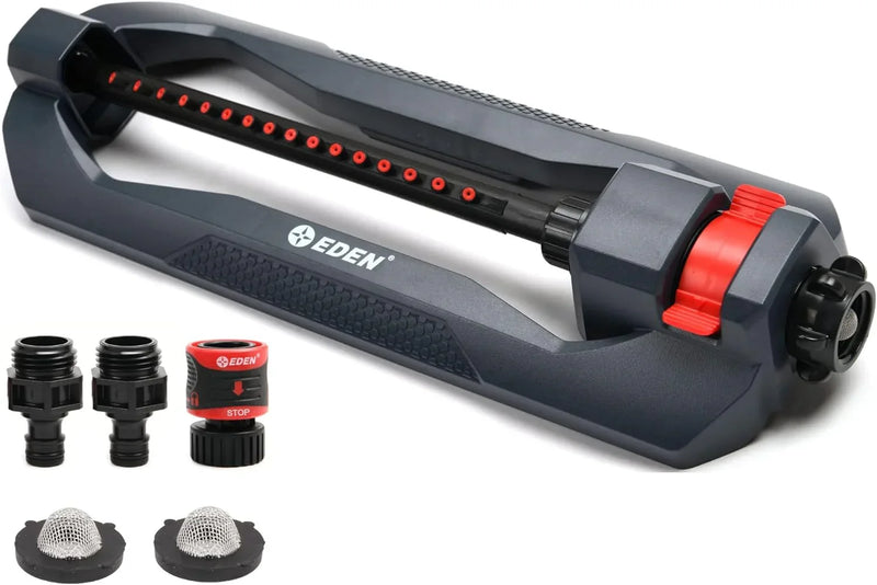 Eden Lawn & Garden Essential Oscillating Sprinkler | Water Sprinkler for Yard K6407