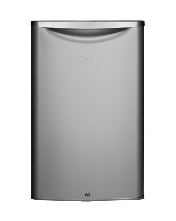 Danby 4.4 cu. ft. Retro Compact Fridge in Iridium Silver (DAR044A6DDB) L0512