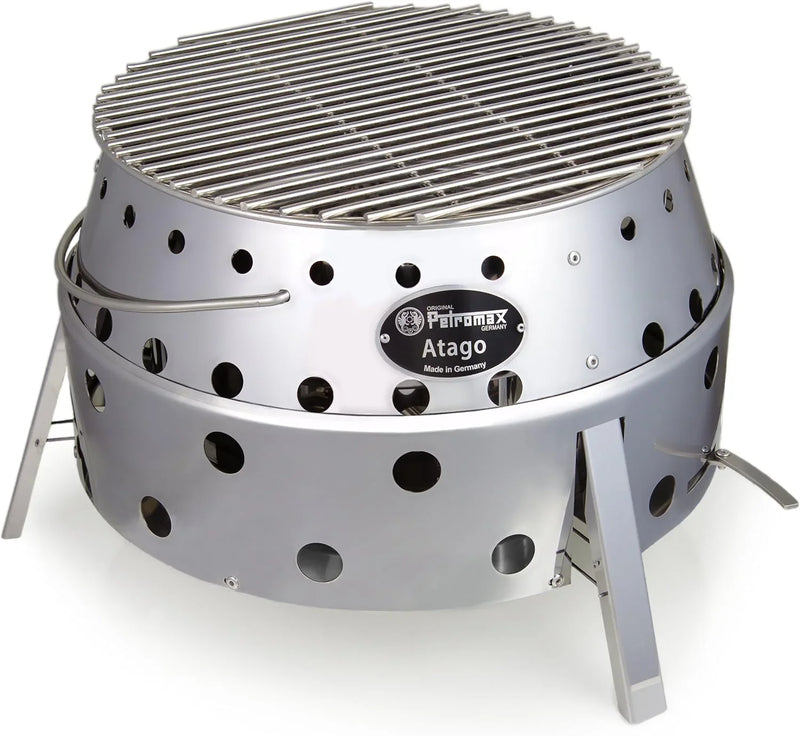 Portable camping grill - Stainless steel material - Charcoal mode - Outdoor type - Portable C2419