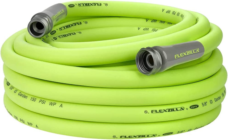Flexzilla Garden Hose 5/8 in. x 50 ft, Heavy Duty, Lightweight, Drinking Water Safe B7311