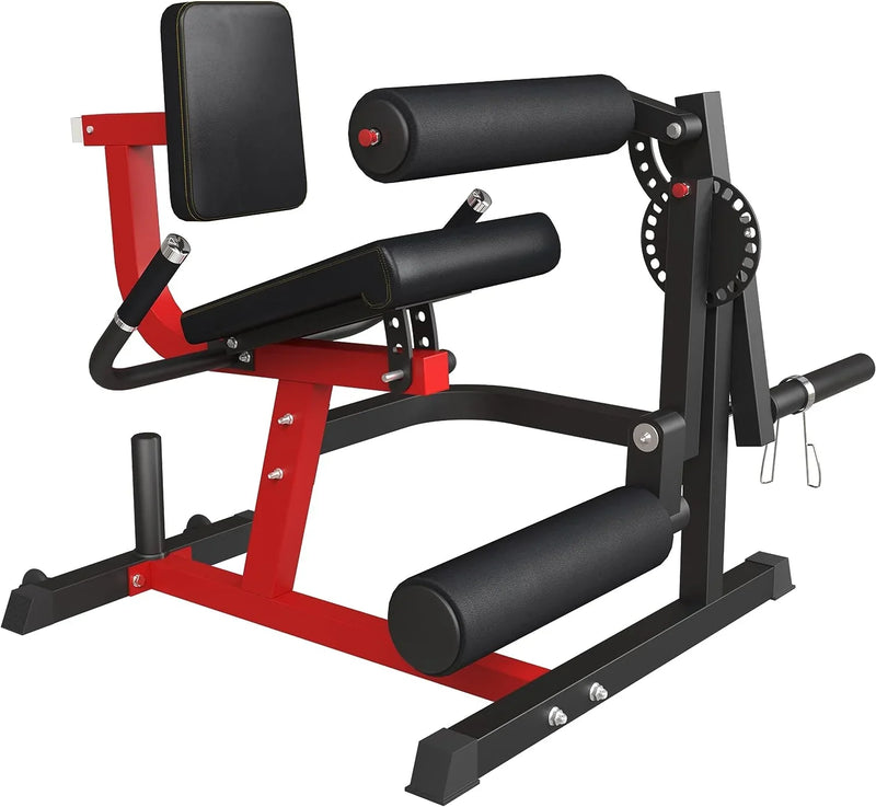 GMWD Leg Extension Machine and Curl, Lower Body Special Leg Machine, Adjustable Leg Exercise Bench K6636