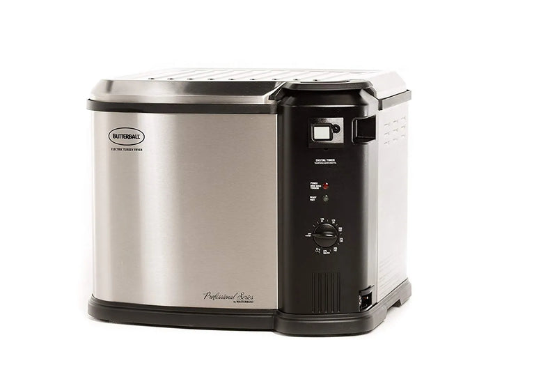 Butterball XL Electric Turkey Fryer, 20 lb Capacity, Analog Controls, Digital Timer, 1650W Heating, Easy Clean, Safe Design R8522