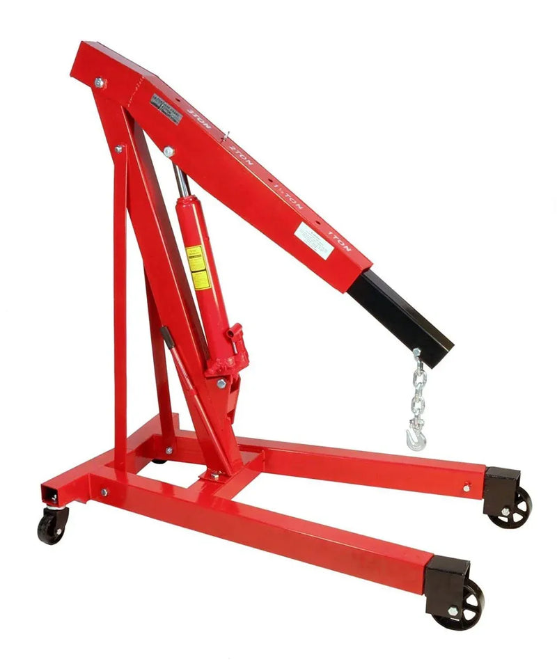 Dragway Tools 3 Ton 6000 LB Heavy Duty Engine Hoist Cherry Picker Shop Crane X9983