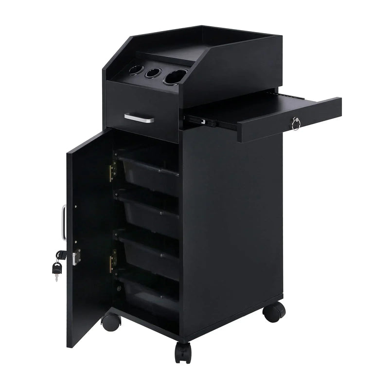 Winado Hair Salon Storage Cart with Wheels Y5215