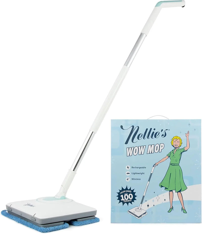 With adjustable handle and built-in water tank - built-in LED lights for thorough cleaning - wireless, battery-powered and easy to use - suitable for all floor types, environmentally friendly and sustainable Z4435