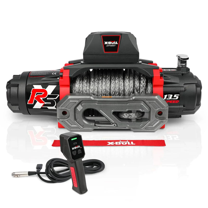 13500 lb Load Capacity Electric Winch for Towing Truck Off Road W8445