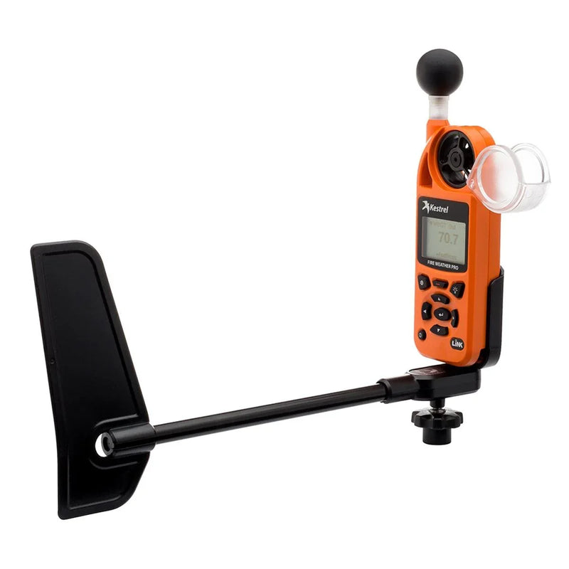 5400FW Fire Weather Meter Professional Edition, WBGT Meter, Wind Direction Meter with Compass Connector and Blade Bracket J1316
