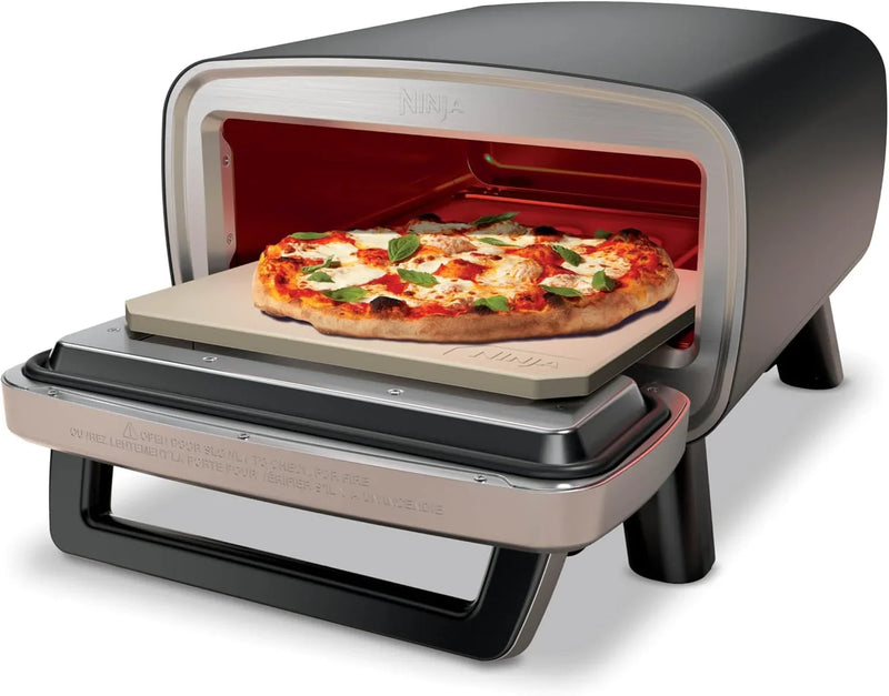 Artisan Outdoor Pizza Oven, 12 inches, can make pizza in 3 minutes, Neapolitan style, thin crust, New York Chicago style, custom model, maximum temperature 700 degrees Fahrenheit, electric heating, baking, grilling, and fermentation functions. G6722