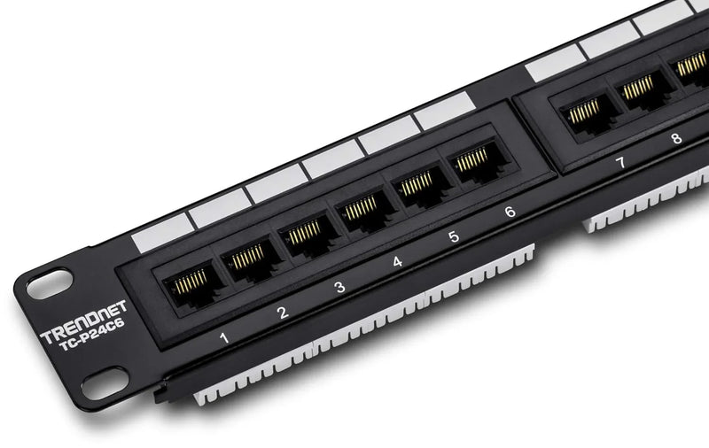 A management-type power distribution device with 6 output ports, model TPI-06, rack-mounted power distribution unit, equipped with 1 NEMA 5-15R bypass power socket, 1 gigabit RJ-45 interface, featuring overload protection and surge protection functio B492