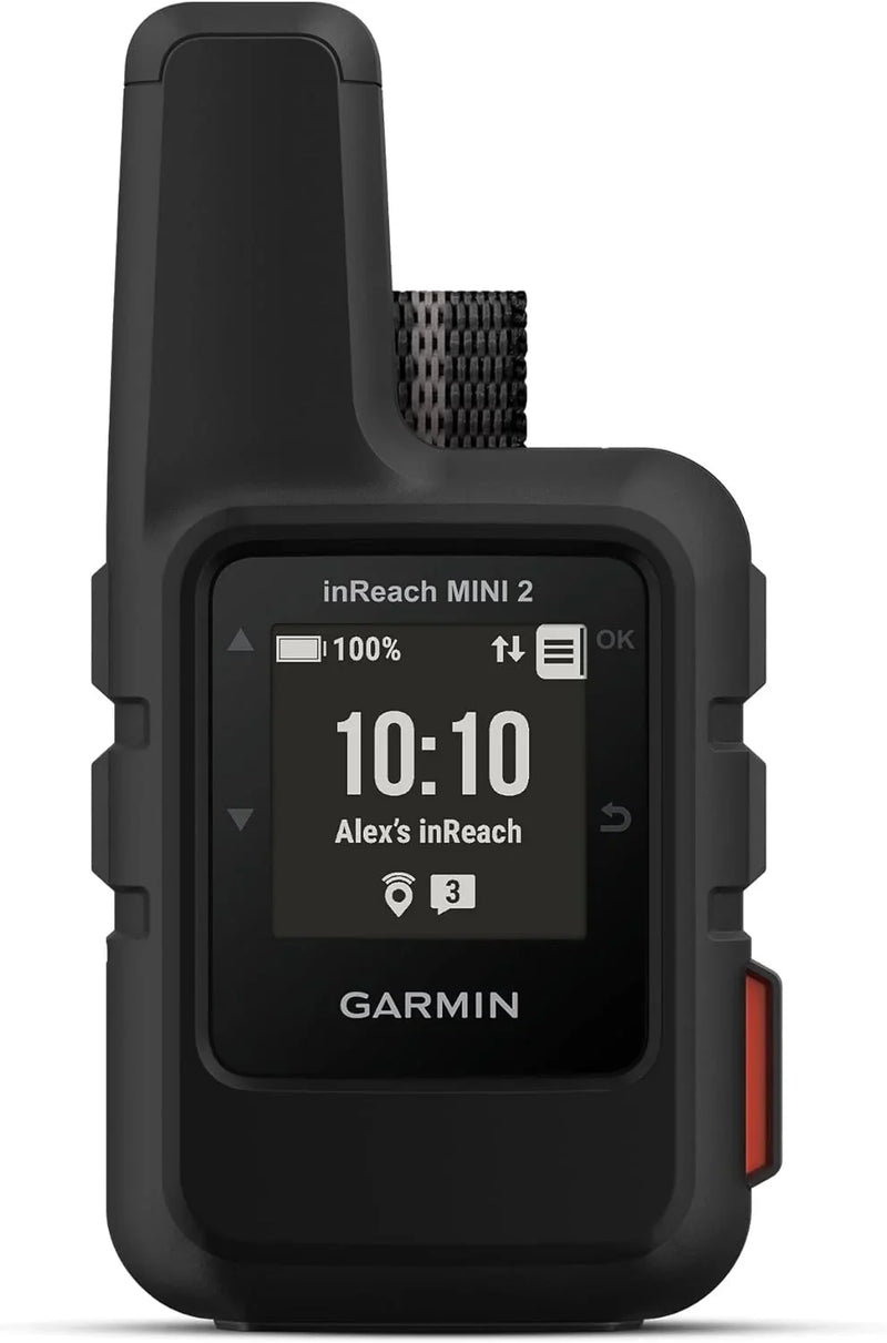 Compact and portable satellite communication device, suitable for hiking use, in orange color F9942