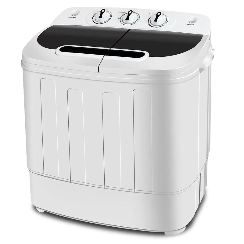 13lbs Capacity Compact Mini Twin Tub Washing Machine E2853