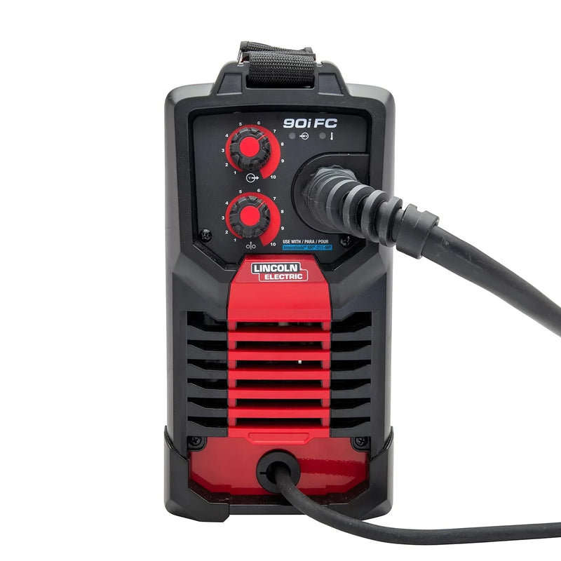 90i FC Flux Core Wire Feed Weld-PAK Welder, 120V Welding Machine, Portable w/Shoulder Strap, Protective Metal Case, Best for Small Jobs, K5255-1 E6745