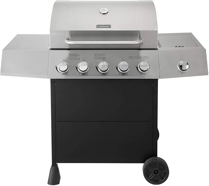 CGG-8500 Side Five Burner Gas Grill Y8725