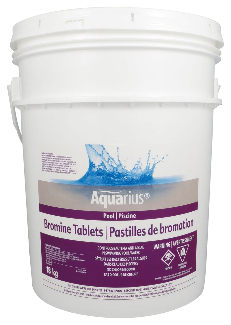 Pool Bromine Tablets, 18-kg V4528