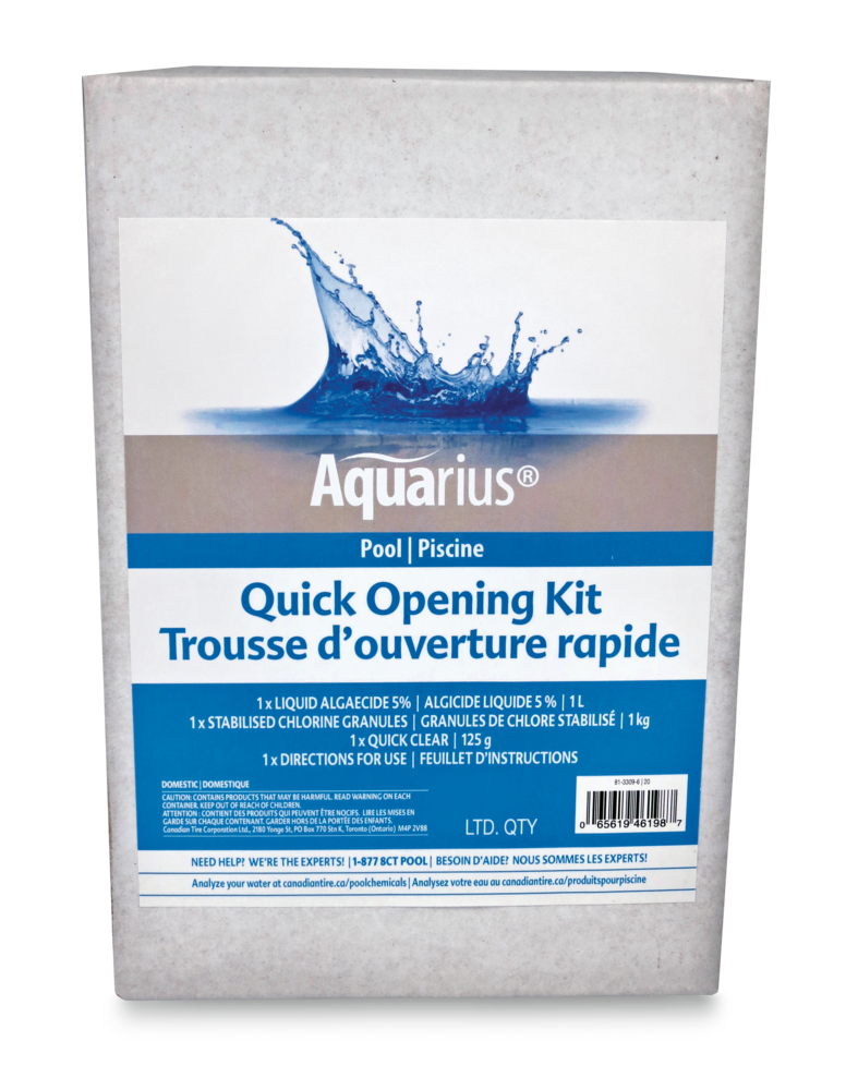 Quick Pool Opening Kit, Above Ground Pools W6019