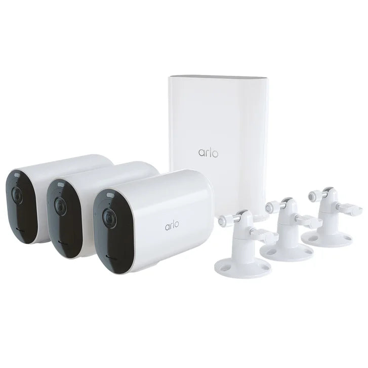 Arlo Pro 4 XL 3 Camera Security Bundle U5547
