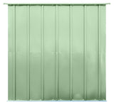 Classic Galvanized Steel Storage Shed, Sage Green, 8-ft x 6-ft