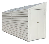 Yardsaver Electro Galvanized Steel Storage Shed, 4-ft x 10-ft