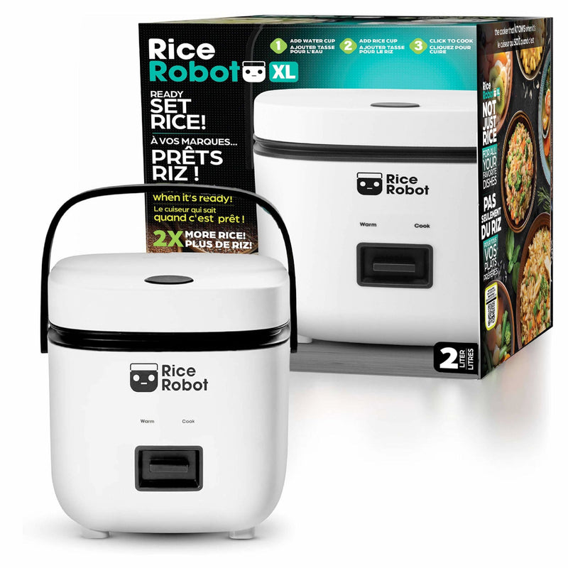 Nonstick Rice Cooker Robot, Large, 2-L Capacity E8142