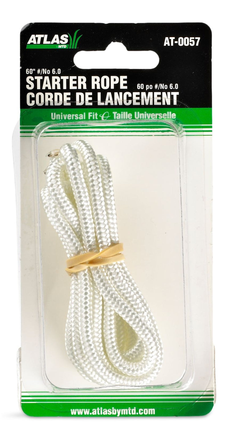 Lawn Mower Replacement Starter Cord/Rope, 60-in x 1/4-in Nylon P7156