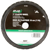 Lawn Mower Replacement Wheel, Wide Tread 7-in x 1.5-in