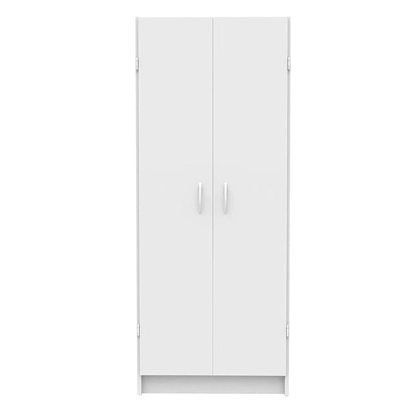 Pantry Cabinet Cupboard with 2 Doors, Adjustable Shelves, for Kitchen, Laundry or Utility Room P6470