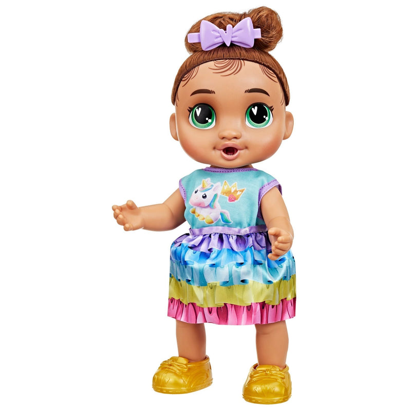 Baby Grows Up Sophia Sparkle Interactive Talking Baby Doll with 75+ Sounds D4296