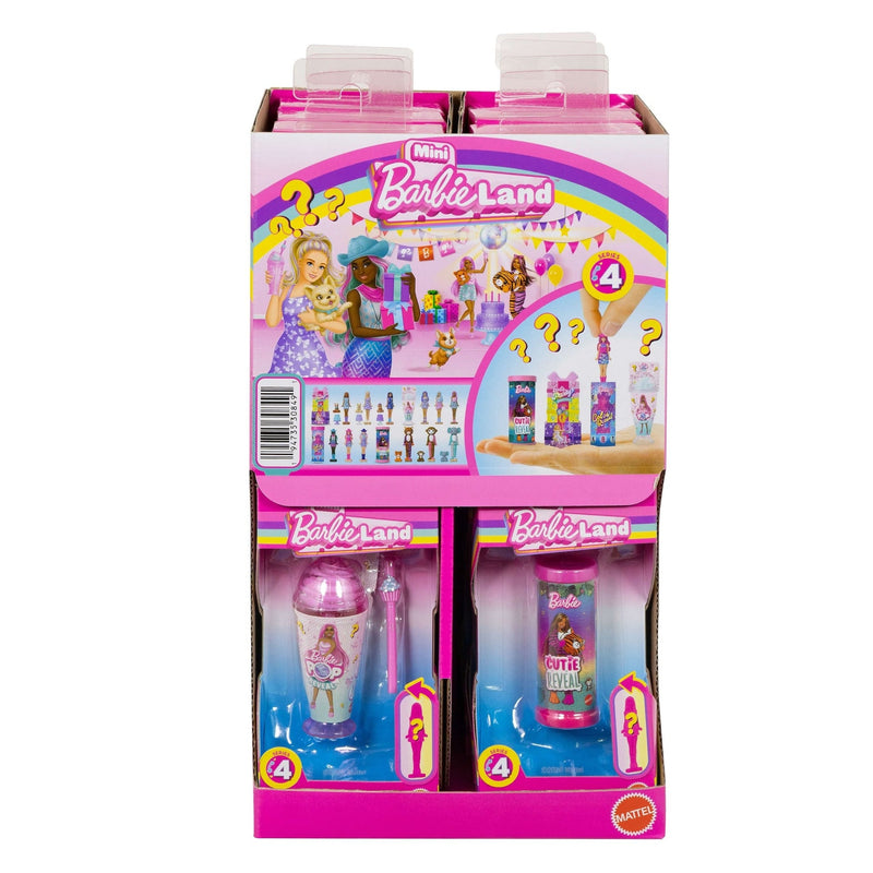 Mini BarbieLand Series 4 Cutie/Pop/Colour Reveal Dolls, Assorted Styles E2381