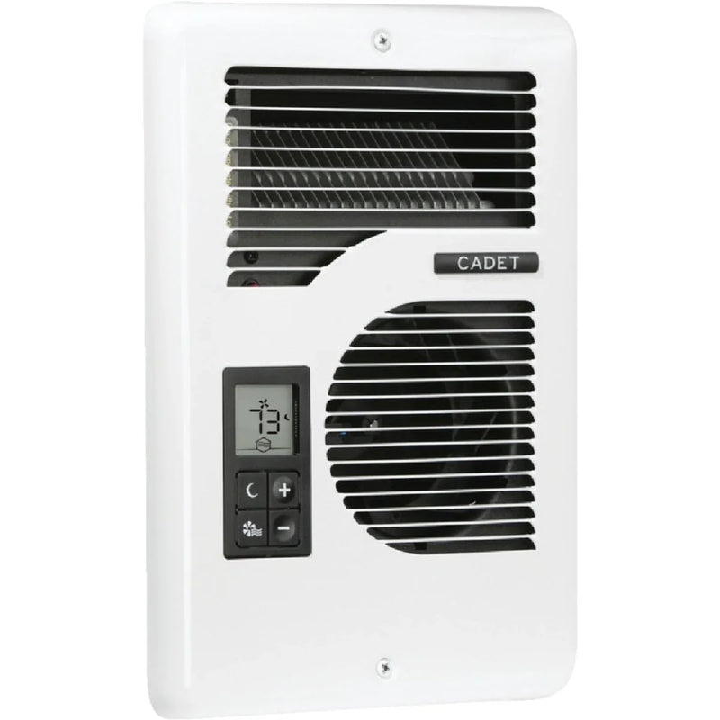 Cadet Energy Plus Wall Heater, Digital Thermostat, 240/208/120V, White Q4661