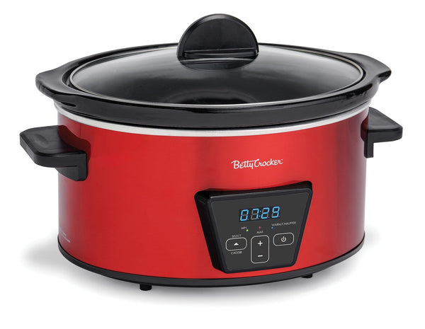 Digital Programmable Slow Cooker with Tempered Glass Lid, 5-qt F5635