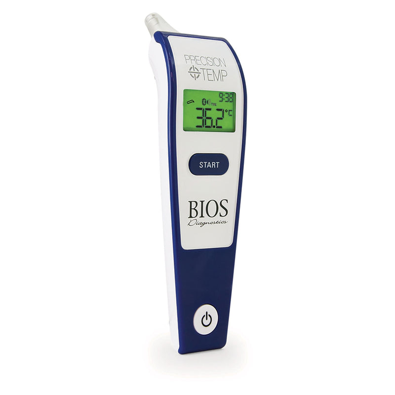 Diagnostics Precision Temp Digital Ear Thermometer with Wireless, 1-Second Reading S8911