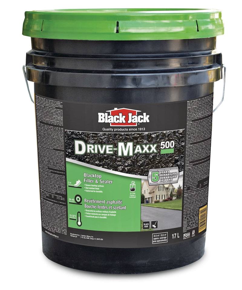 500 5-Year Asphalt Driveway Filler & Sealer, 32.5 sq. m Coverage, 17-L X1007