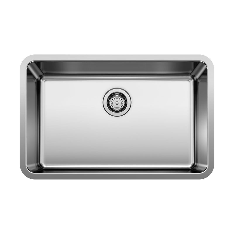 Single Bowl Undermount SS Kitchen Sink, 28-in Q5213