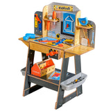 Wooden Play Workbench with 40+ Accessories, Ages 3+