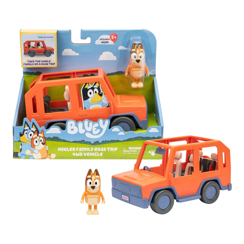 Heeler Family Road Trip 4WD Vehicle Playset with Mum Figure X6840