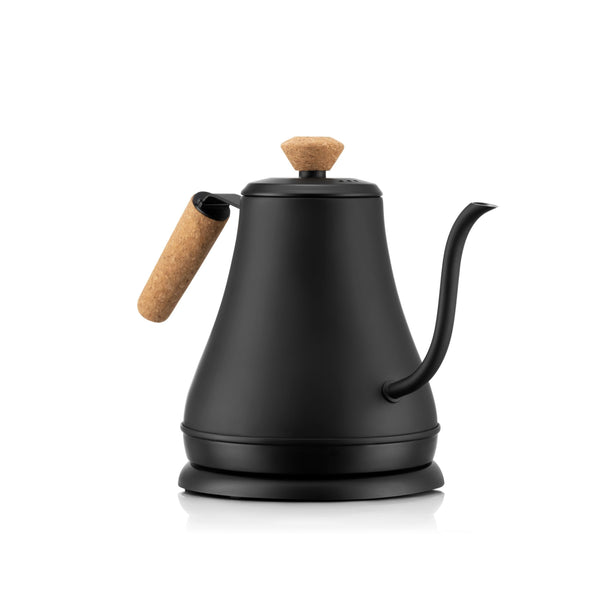 Electric Cordless Gooseneck Water Kettle with Auto Shut Off, Black, 0.8-L R9306