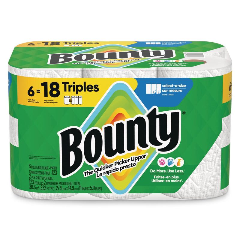 Triple Roll Paper Towel, 2-ply, 6-pk A8996