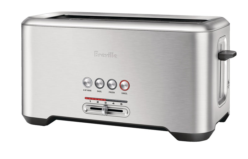 ‘A Bit More’ 4-Slice Toaster, Brushed Stainless Steel B9656