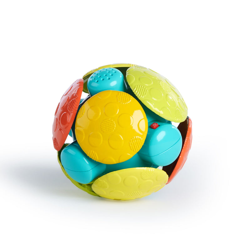 Wobble Bobble Crawl & Chase Activity Ball Toy, Bilingual, Ages 3m+ Q8257