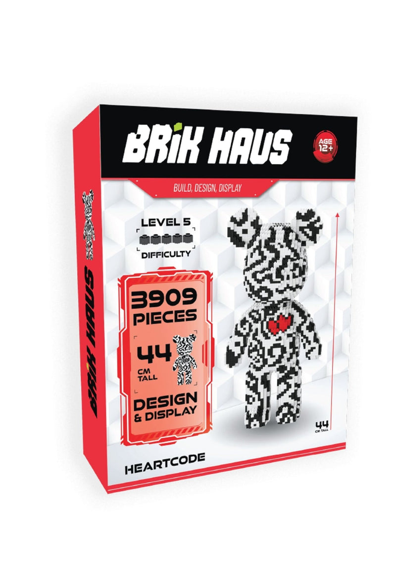 Brik Haus Heartcode Construction Set, Medium V2603