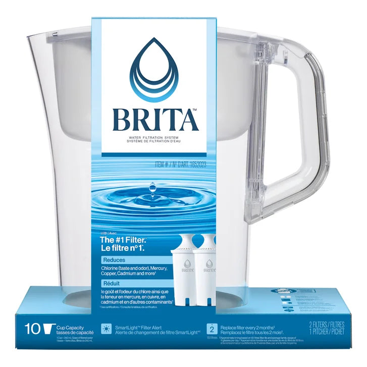 Champlain 2.4 L (10-cup) Pitcher with 2 Filters S5433