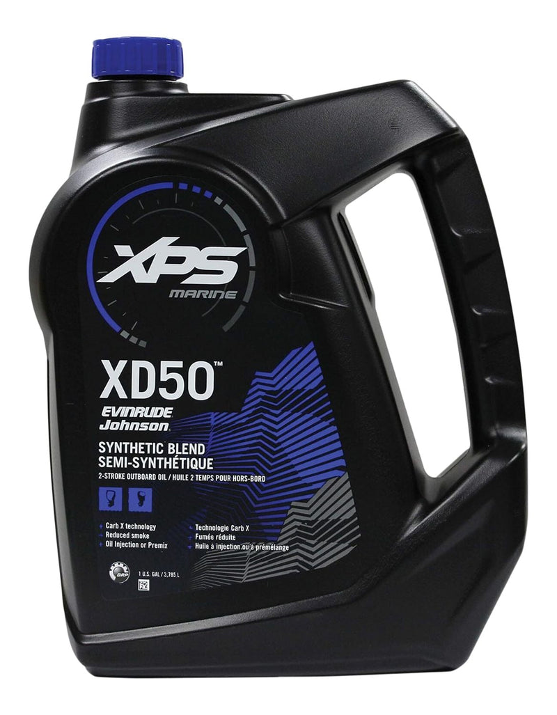 XPS XD-50 XPS Marine Outboard Synthetic Blend Engine Oil TC-W3, 3.78-L Z8847