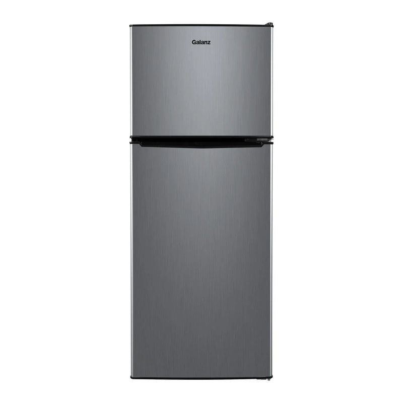 4.6. Cu ft Two Door Mini Refrigerator with Freezer, Stainless Steel M6490