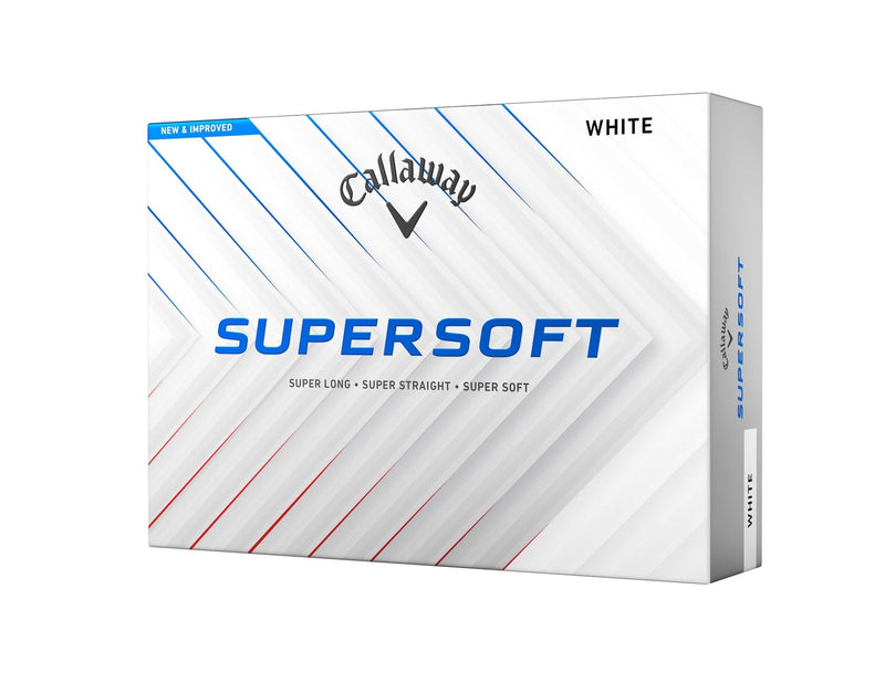 Golf SuperSoft Golf Balls, 2025 Version, White, 12-pk E9159