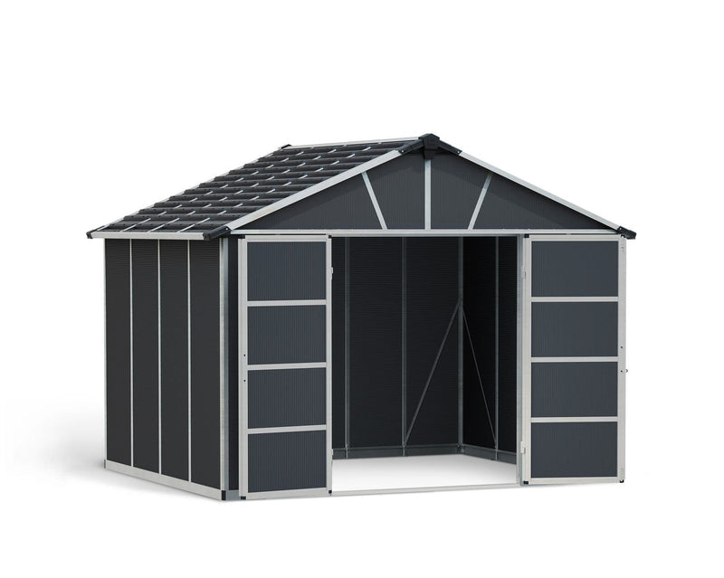 Multi-Function Polycarbonate Yukon Shed, 11x9-ft V1807