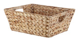 Brynn Rectangular Hand Woven Storage Basket, 14.5 x 11.8 x 5.9-in
