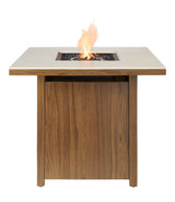 Clarke LP Gas Outdoor Fire Table, 40,000 BTUs, 30-in, Brown
