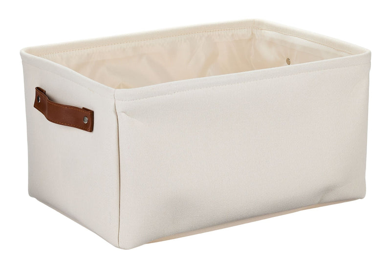 Dylan Rectangular Fabric Storage Basket, Assorted Colours V6135