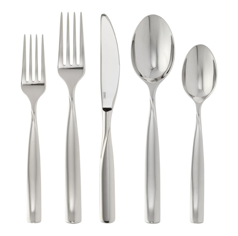 Enfield Twist Flatware Set, Stainless Steel, Serves 4, 20-pc B0272