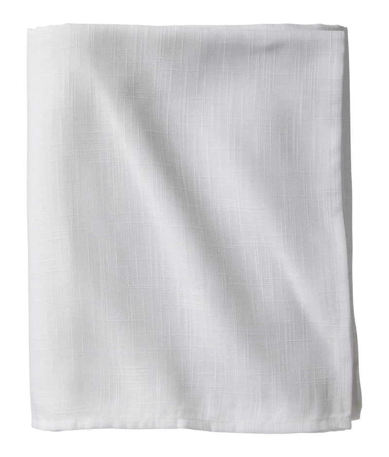 Essential Oatmeal Table Cloth, White, 60-in Width N9851